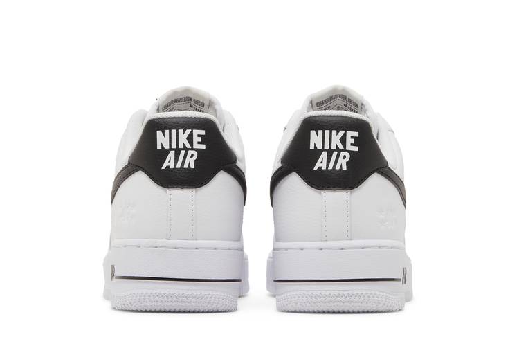 Nike Air Force 1 '07 LV8 '40th Anniversary' - 'White/Black' – Kicks Lounge