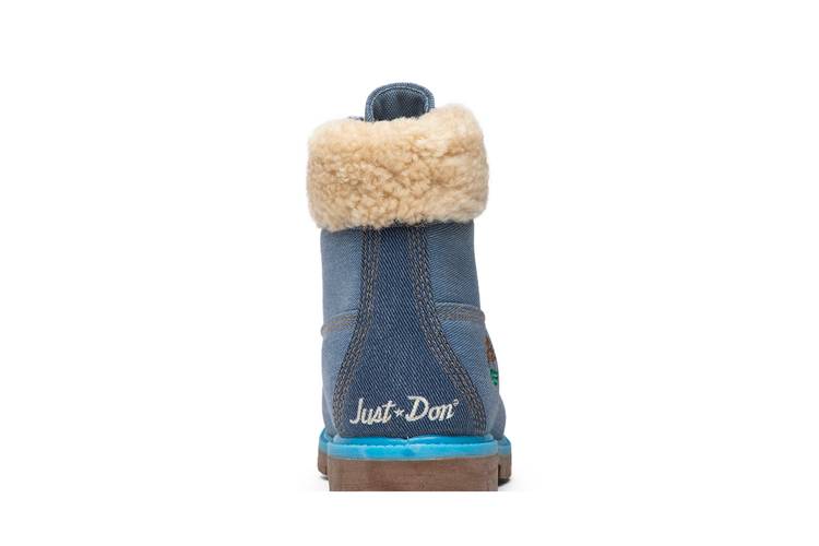 Just Don x 6 Inch Fabric Boot 'Blue'