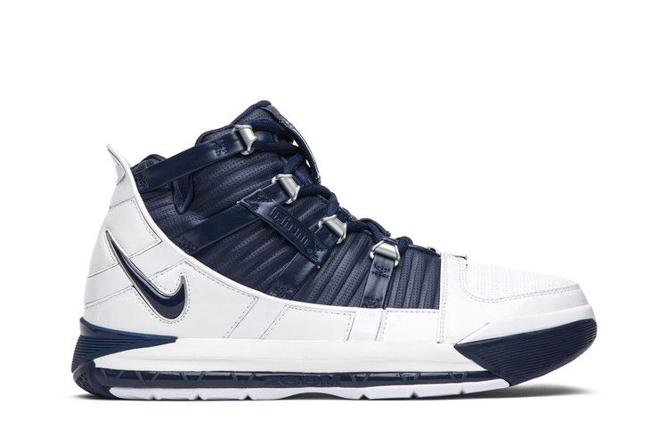 Zoom lebron deals 3 navy