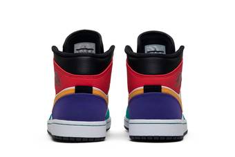 Air jordan 1 deals mid bred multicolor