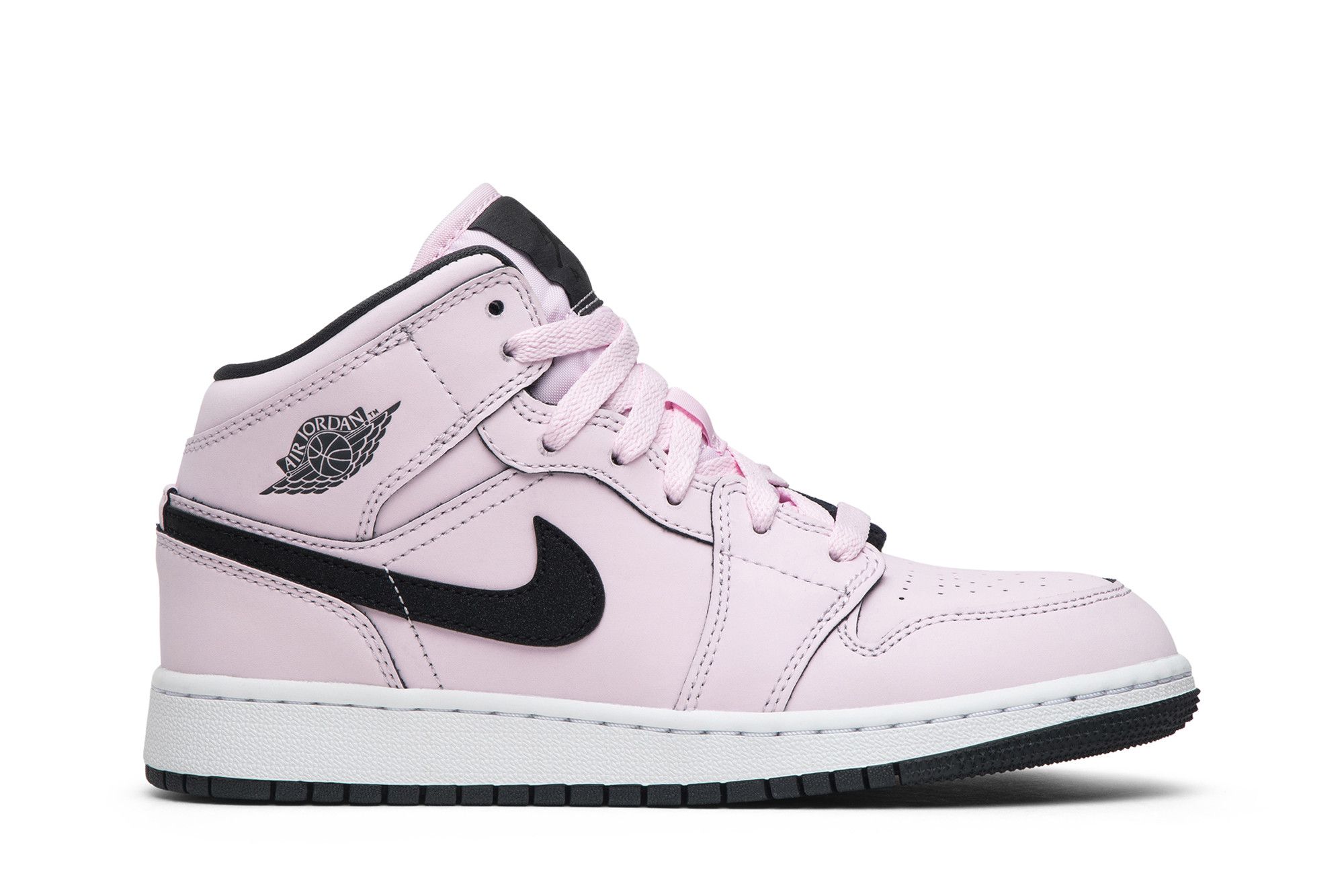 Pre-owned Air Jordan 1 Mid Gs 'pink Foam'