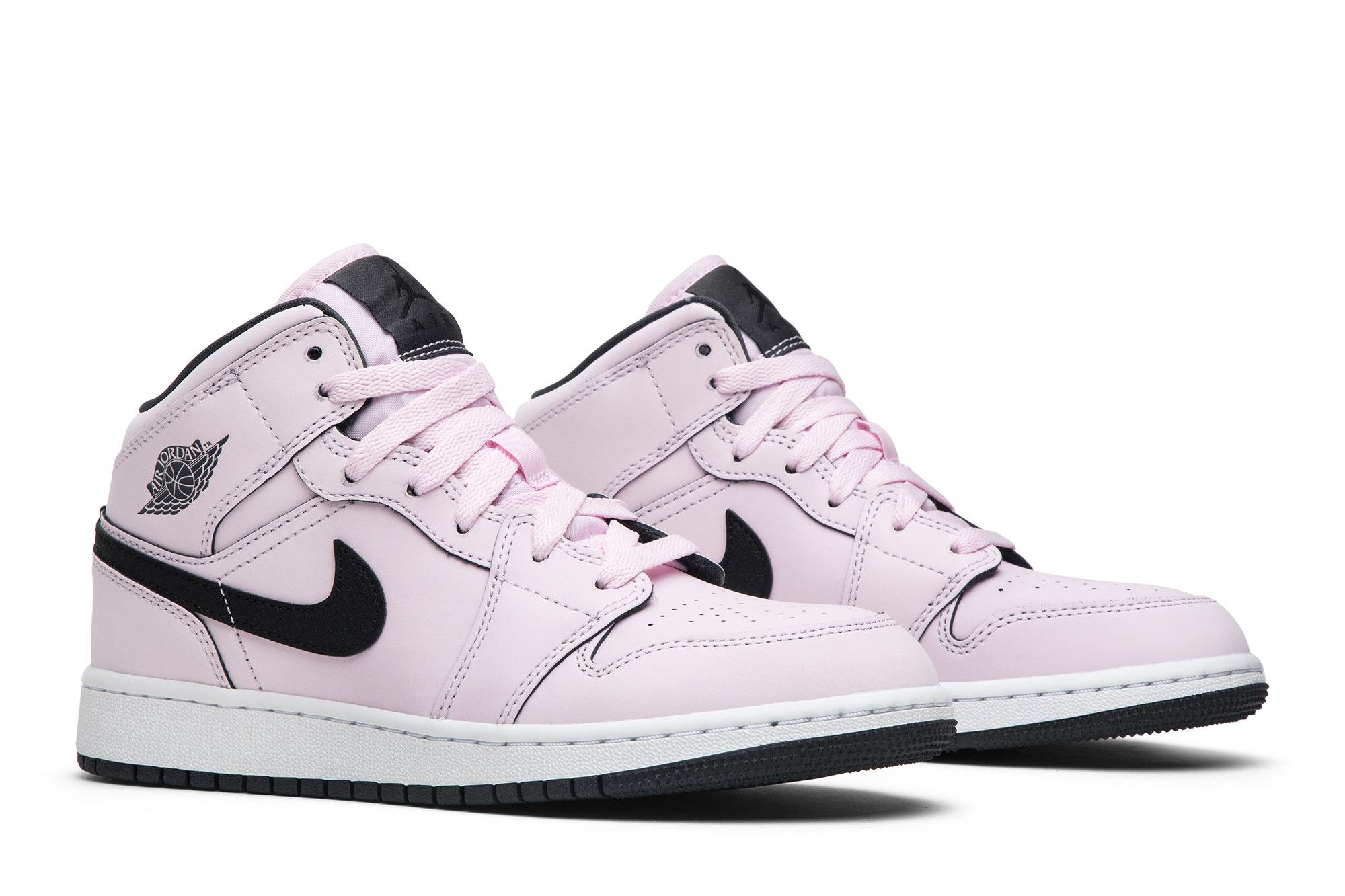 Pre-owned Air Jordan 1 Mid Gs 'pink Foam'