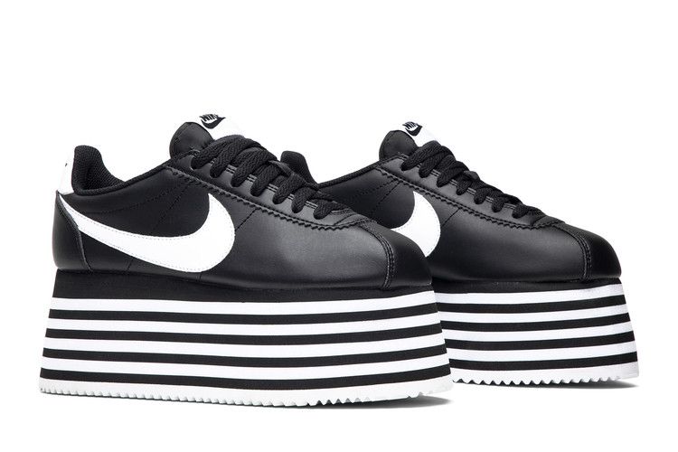 Buy COMME des Garcons x Wmns Cortez 'Black' - BV0070 001 - Black