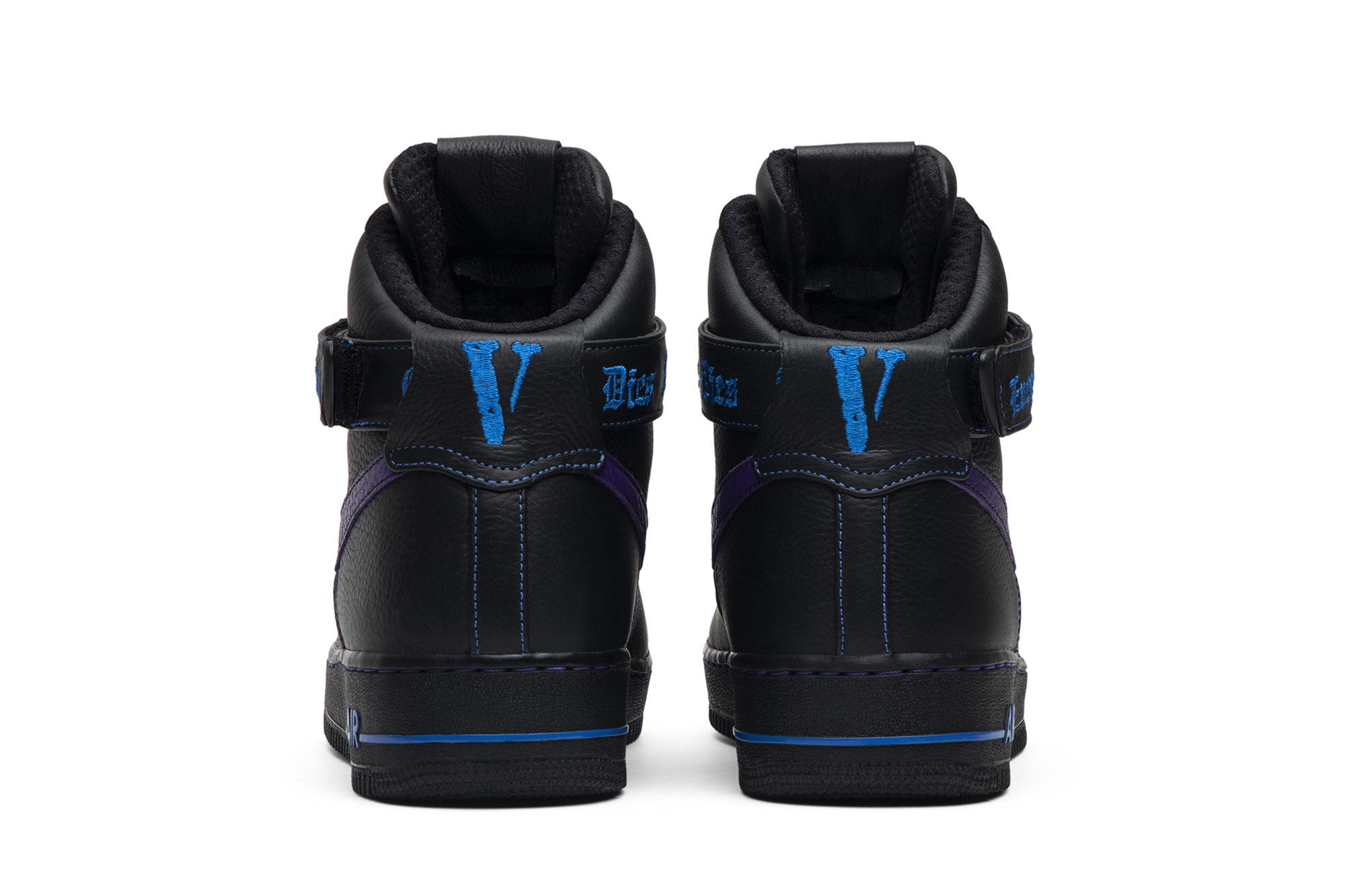 NIKE NIKE VLONE X AIR FORCE 1 HIGH 'PURPLE SWOOSH' SAMPLE