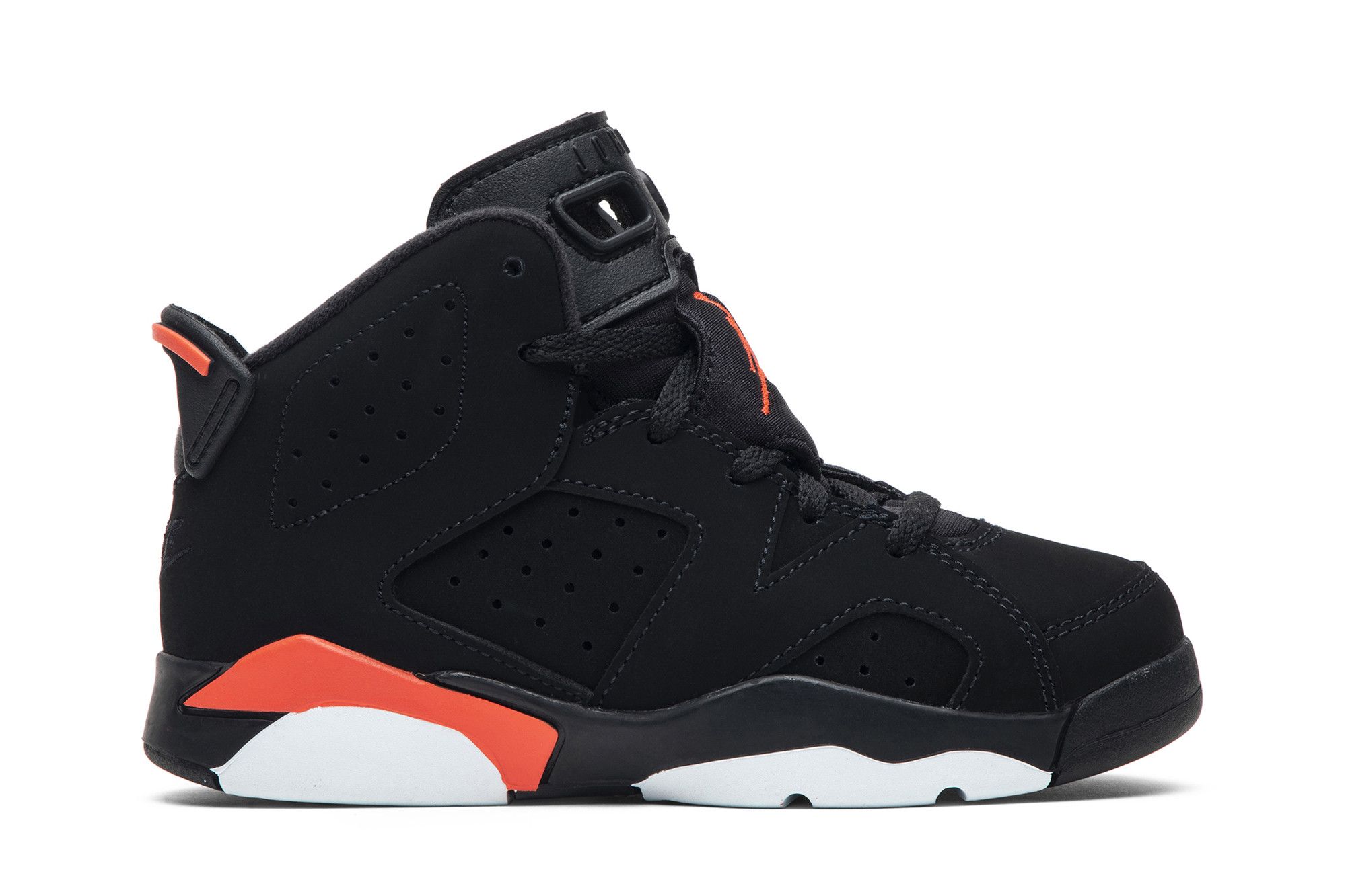 Pre-owned Air Jordan 6 Retro Ps 'infrared' 2019 In Black