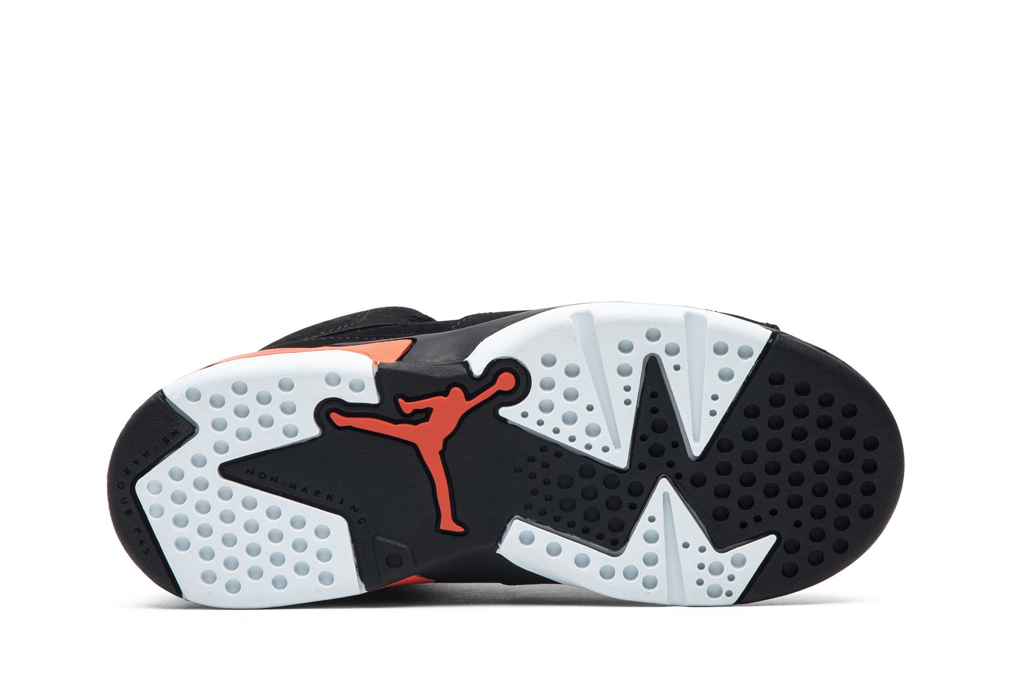 Pre-owned Air Jordan 6 Retro Ps 'infrared' 2019 In Black