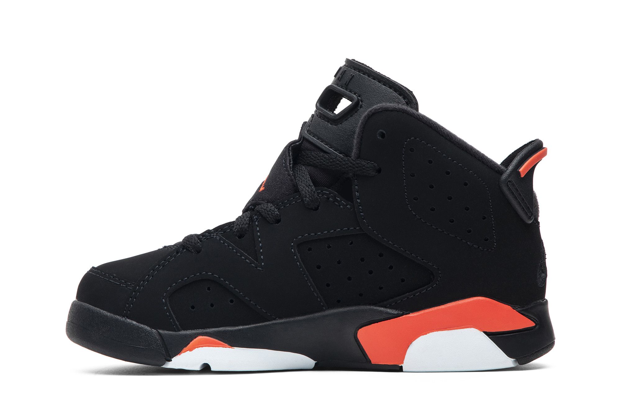 Pre-owned Air Jordan 6 Retro Ps 'infrared' 2019 In Black