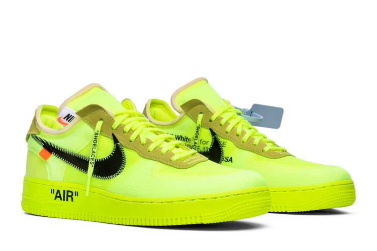 Buy Off-White x Air Force Low 'Volt' AO4606 700 Yellow GOAT
