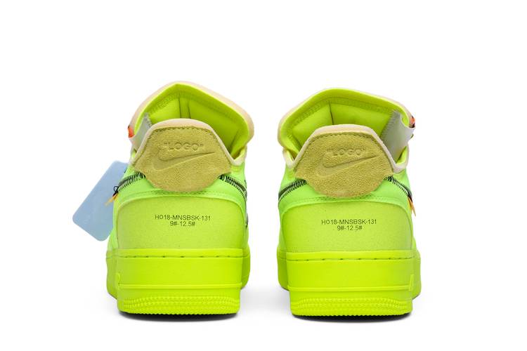 Off-White x Air Force 1 Low 'Volt' |