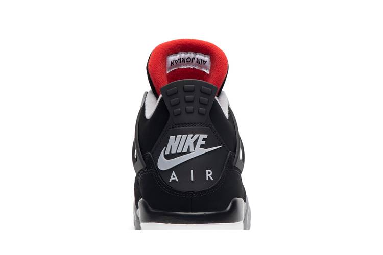 NEW Nike Air Jordan 4 Retro OG Bred Black Red Shoes (2019) 308497-060