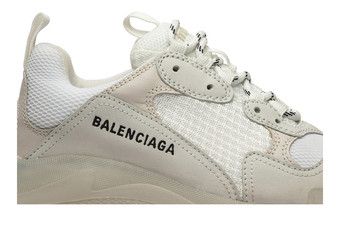 【BALENCIAGA】Triple S Clear Sole Sneaker ★関税送料込み ホワイト の ウィメンズ Triple S Clear Sole スニーカー