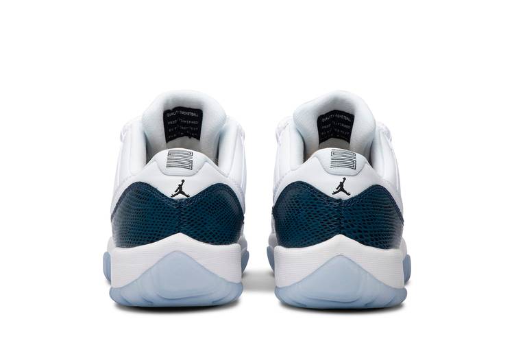 Jordan 11 blue best sale snakeskin gs