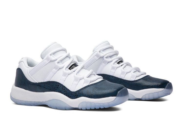 jordan 11 low snake navy