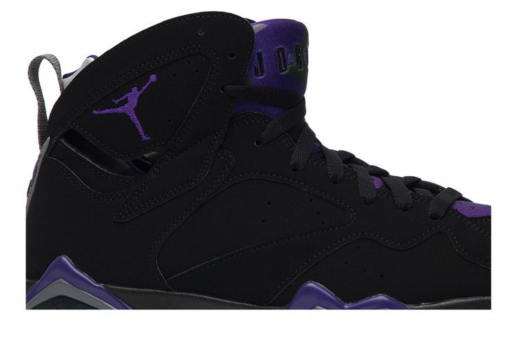 black grey purple jordan 7