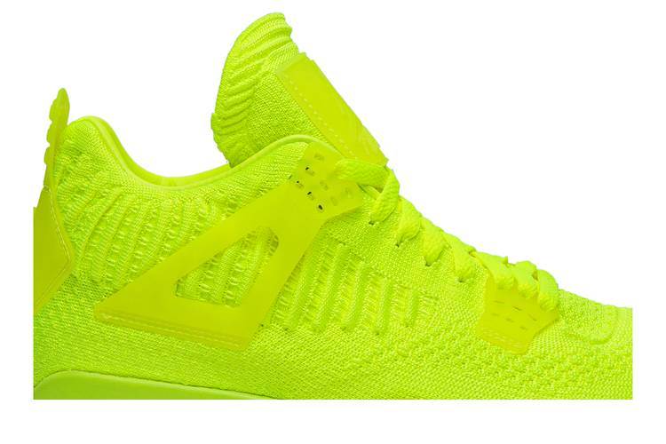 Buy Air Jordan 4 Retro Flyknit 'Volt' - AQ3559 700 | GOAT