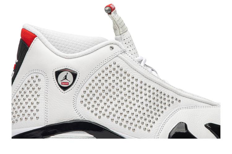 Supreme x Air Jordan 14 Retro 'White'