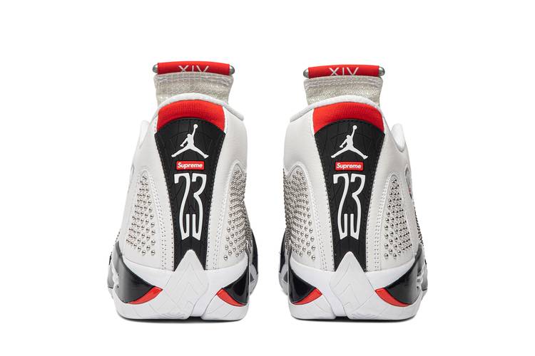 Jordan Supreme x Jordan 14 Retro White 2019 Size 11.5 used 8.5/10