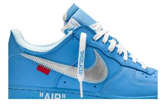 Nike Air Force 1 Low Off-White MCA University Blue – SWGN ESSENTAILS