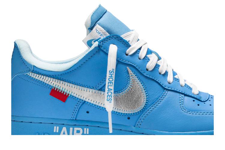 Nike Air Force 1 Low Off-White MCA University Blue – The Sole Society