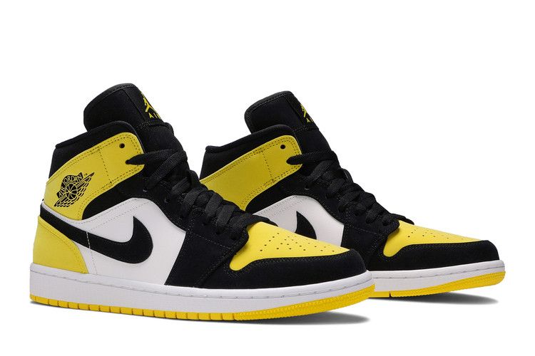 Jordan yellow outlet black