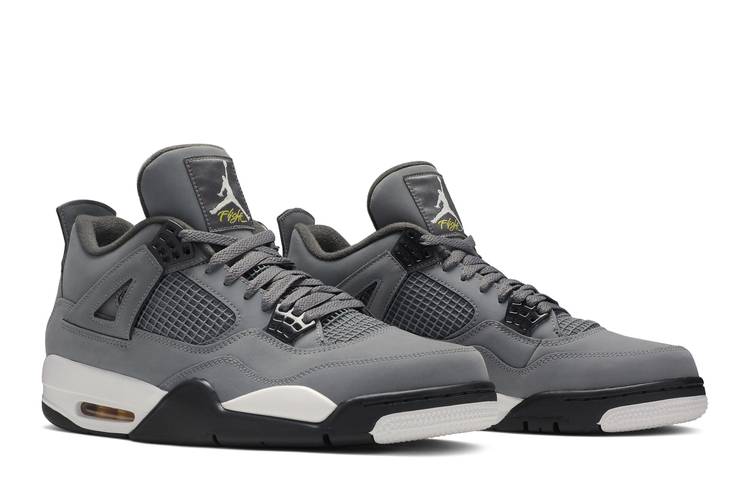  Nike Air Jordan 4 Retro Cool Grey, gris fresco/cromo/carbón  oscuro, 11.5 para hombre, Carbón vegetal : Ropa, Zapatos y Joyería