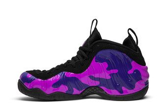 Pink and clearance purple foamposite