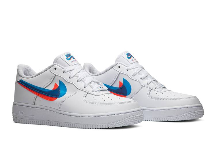 Supreme x Nike Air Force 1 High World Famous White 3D model