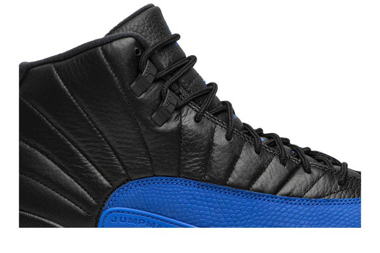 Jordan retro 12 hot sale black blue