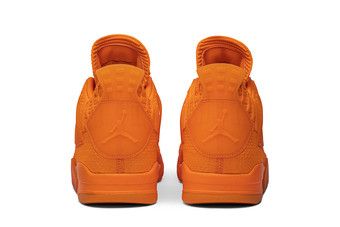 Jordan 4 clearance orange flyknit