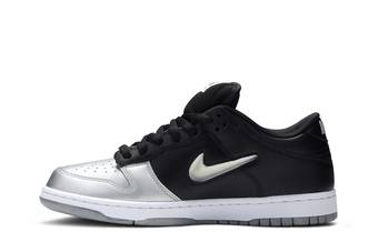 Buy Supreme x Dunk SB Low QS 'Metallic Silver' - CK3480 001 | GOAT