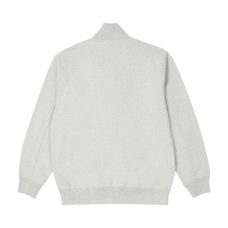 Buy Palace Established Zip Funnel 'Grey Marl' - P23CS136 | GOAT NL