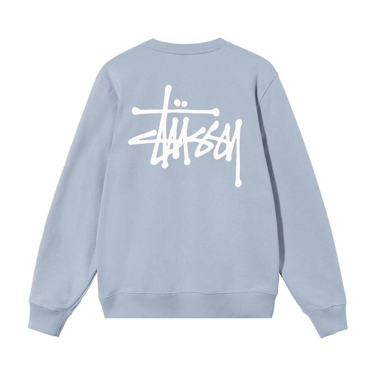 Stussy Basic Hood Logo Back Alphabet Logo Pullover Unisex Gray 1914460 -  KICKS CREW