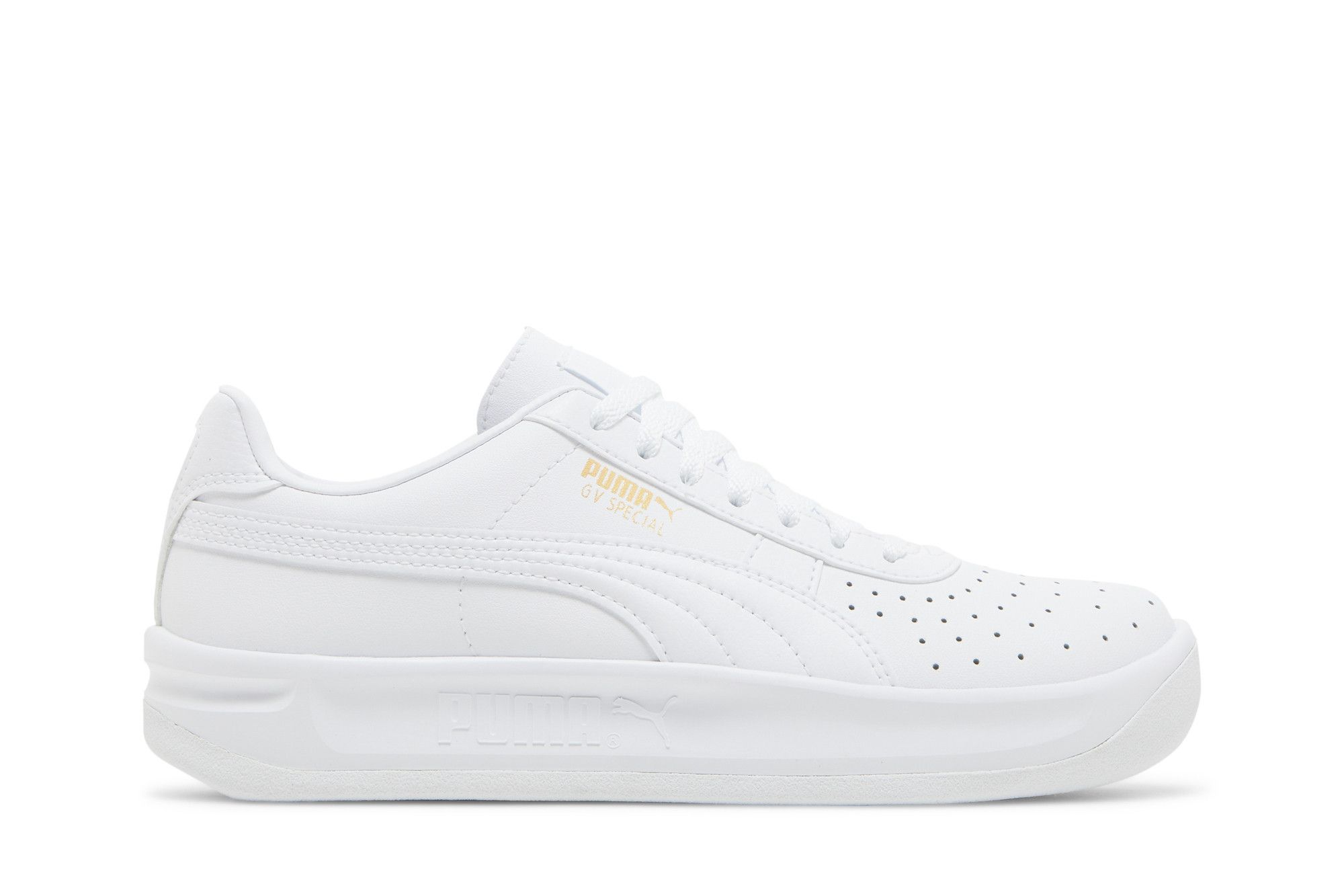 Pre-owned Puma Gv Special Jr 'white Team Gold'