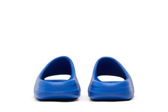 Buy Yeezy Slides 'Azure' - ID4133 - Blue | GOAT