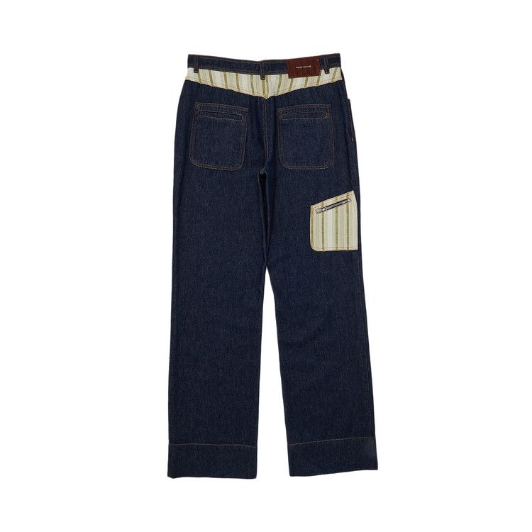 Wales Bonner Miles Jeans 'Blue/Multicolor'