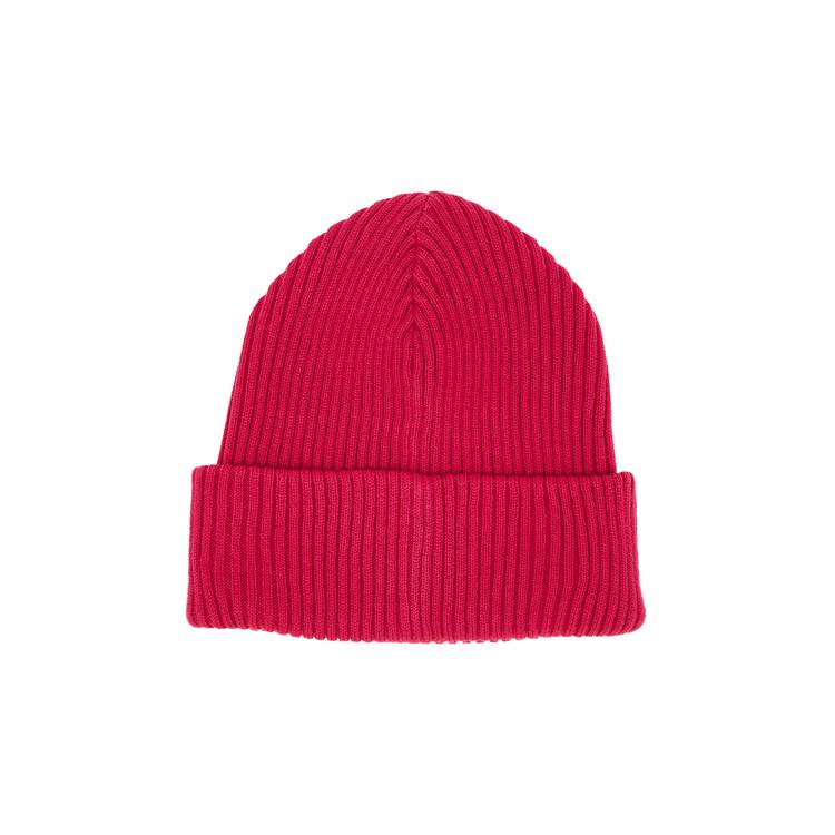 Buy Supreme Property Label Beanie 'Magenta' - FW22BN61