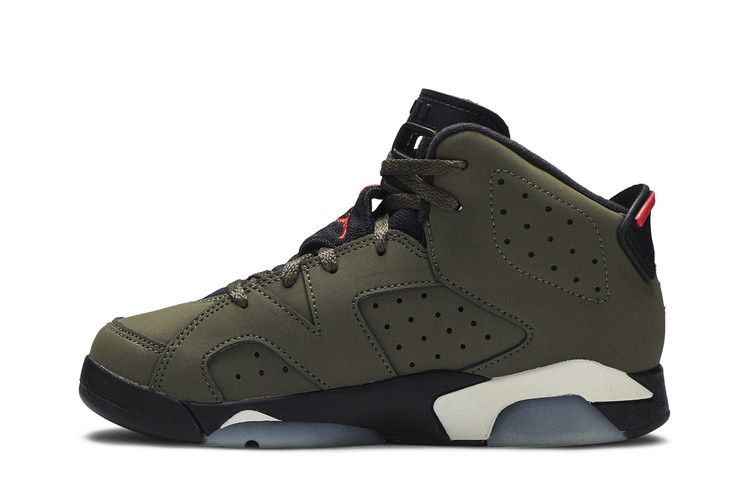 Buy Travis Scott x Air Jordan 6 Retro PS 'Olive' - CQ3565 200