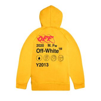 【OFF-WHITE】INDUSTRIAL Y013 KNIT TEE YELLOW BLACK Off-White Yellow and Black Industrial Y013 Sweater Off-White