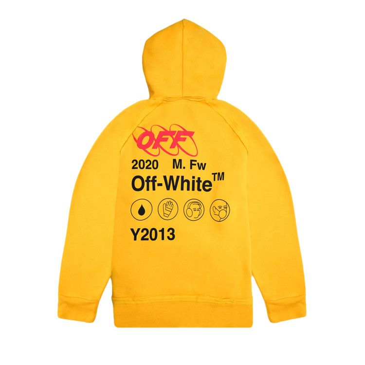 【OFF-WHITE】INDUSTRIAL Y013 KNIT TEE YELLOW BLACK Off-White Yellow and Black Industrial Y013 Sweater Off-White