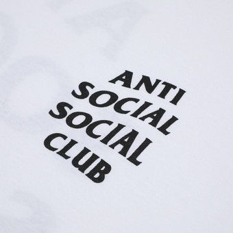 【ANTI SOCIAL SOCIAL CLUB】Logo Tee 2【即発送】 Anti Social Social Club Logo Tee 2•Size XL•Black•New With