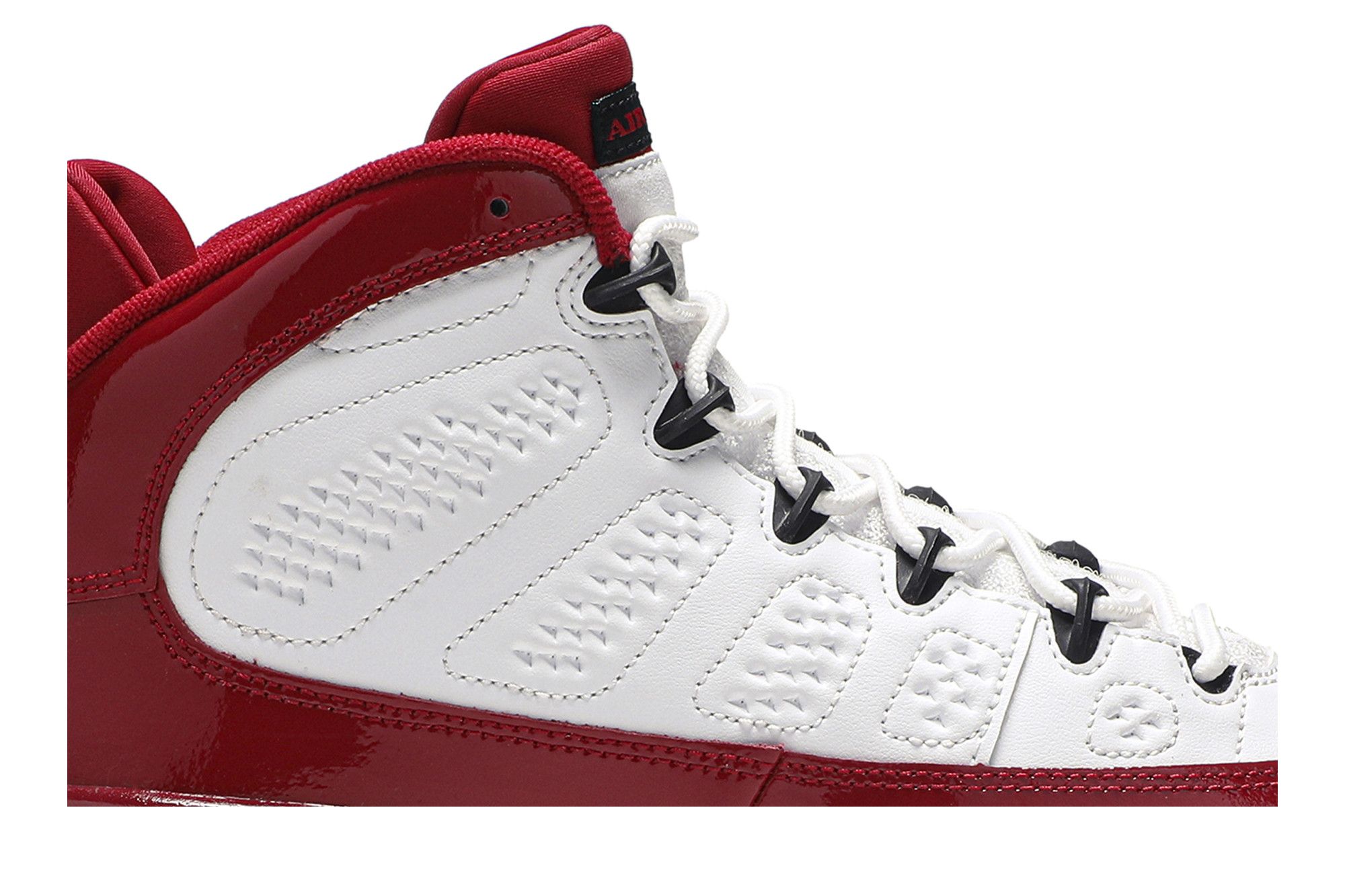 Pre-owned Air Jordan 9 Retro Bg 'gym Red' In White