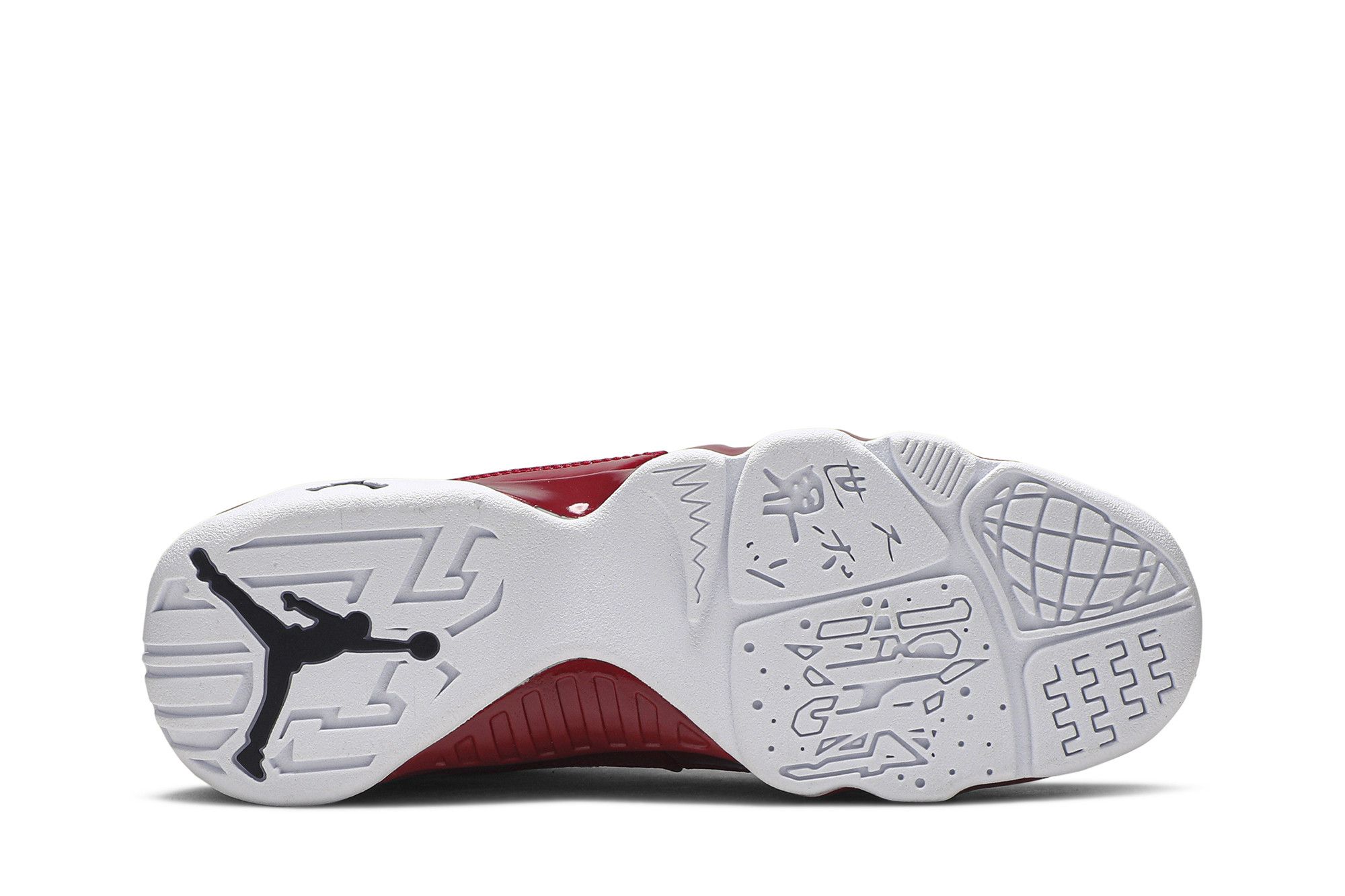 Pre-owned Air Jordan 9 Retro Bg 'gym Red' In White