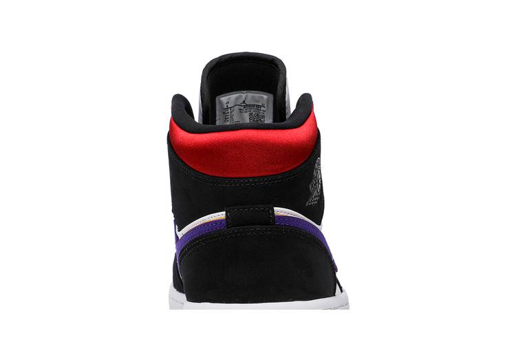 Nike Air Jordan 1 Mid Lakers Top 3 SE Rivals Size 9.5. Model 852542-005  Sneaker