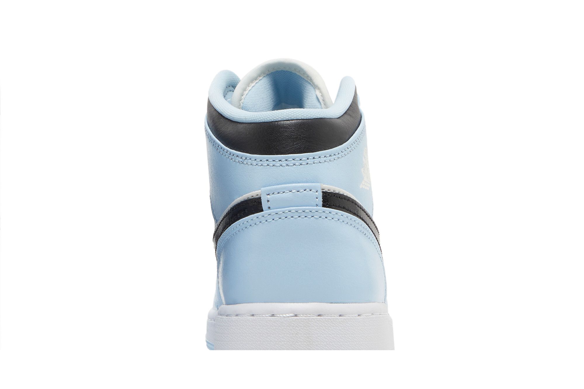 Pre-owned Air Jordan 1 Mid Gs 'ice Blue'