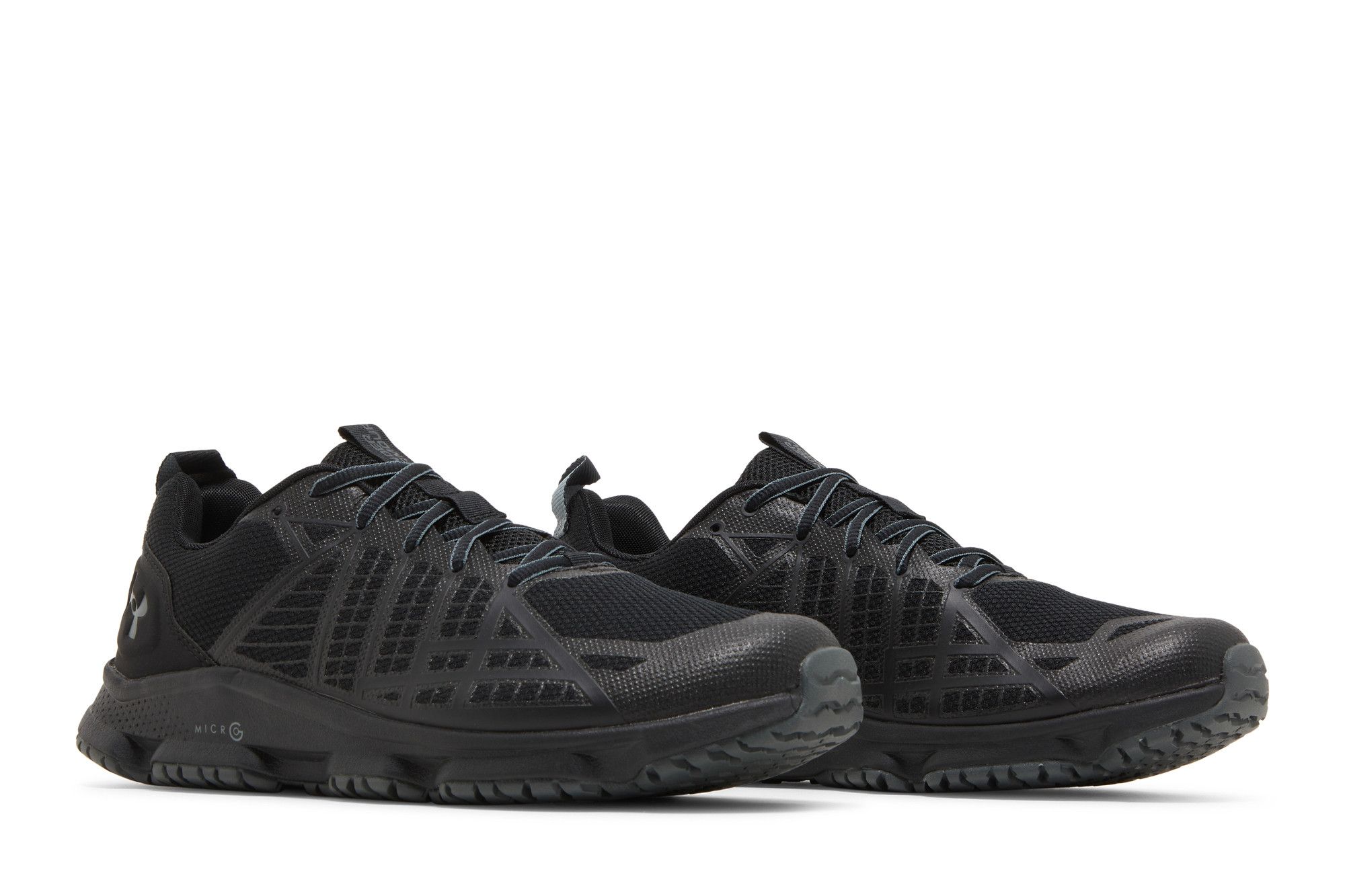 Pre-owned Under Armour Micro G Strikefast 'black Pitch Grey'