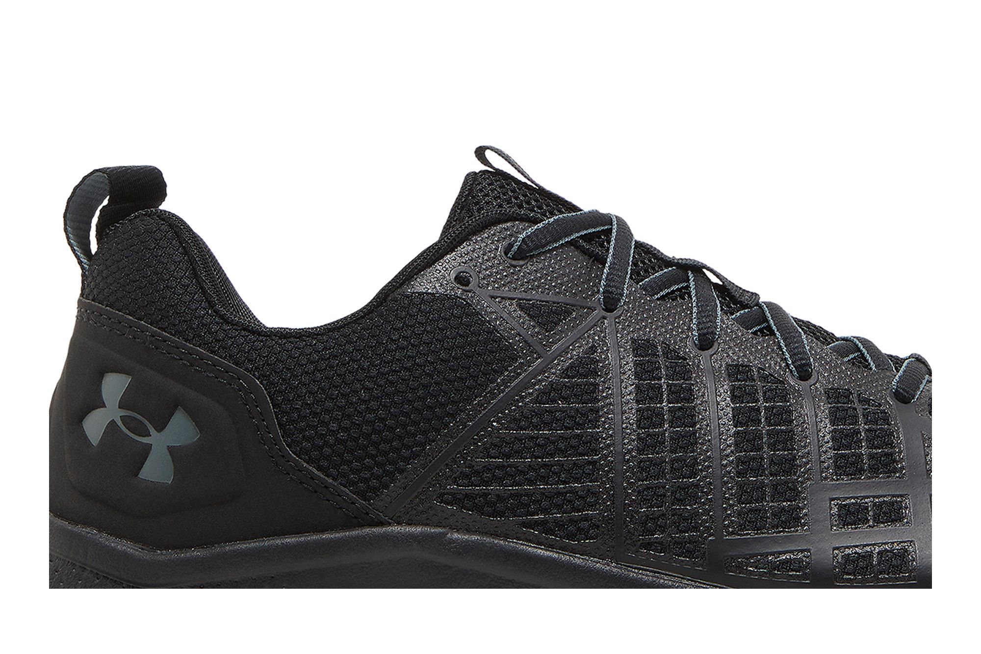 Pre-owned Under Armour Micro G Strikefast 'black Pitch Grey'