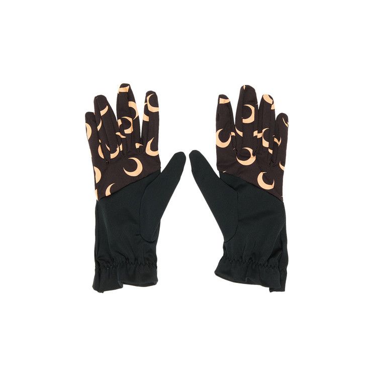 Buy Marine Serre Color Block Moon Gloves 'All Over Moon