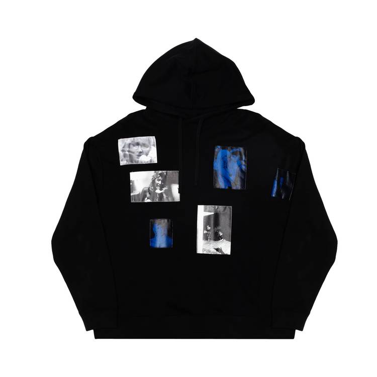 Buy Raf Simons David Lynch Patch Hoodie 'Black' - 19264E19004