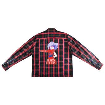 UNDERCOVER BLOODY GEEKERS ナイロンジャケット サイズ3 UNDERCOVER アンダーカバー 20AW 蜘蛛巣城 ロングコーチジャケット 3