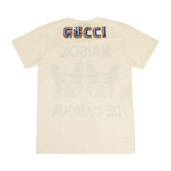Buy Gucci Maison De l'Amour Cotton T-Shirt 'Off White